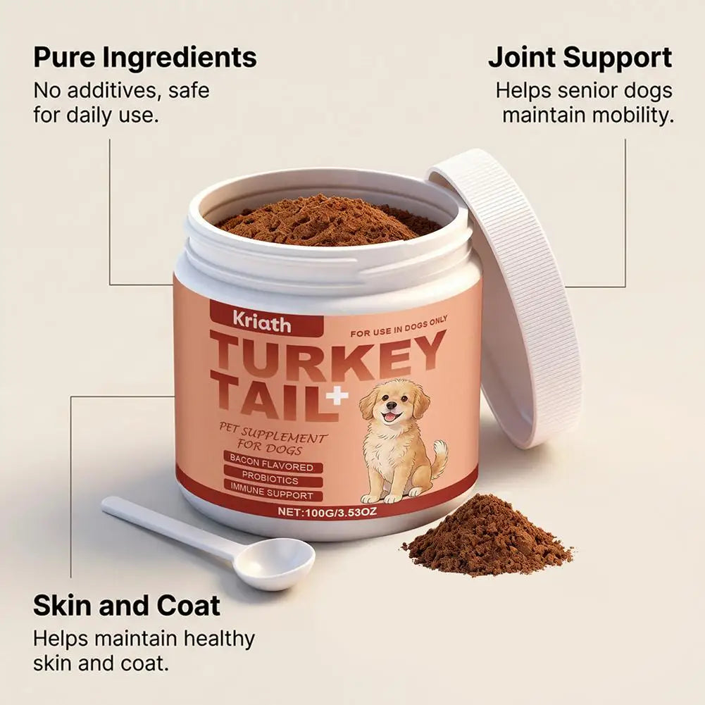 100g Dog Immune Support Powder – Daily Immunity Defense & Wellness Supplement
