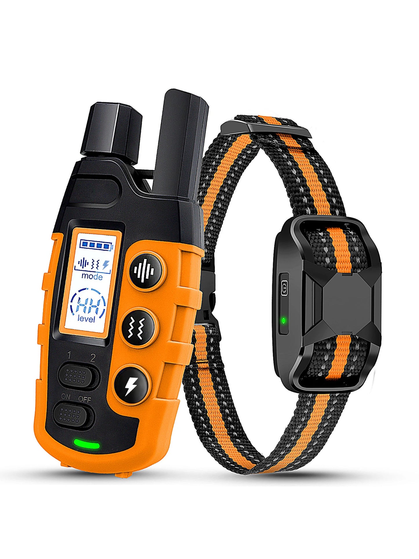 3300Ft Remote Electric Dog Training Collar - Waterproof Behavior Aid with Shock & Vibration