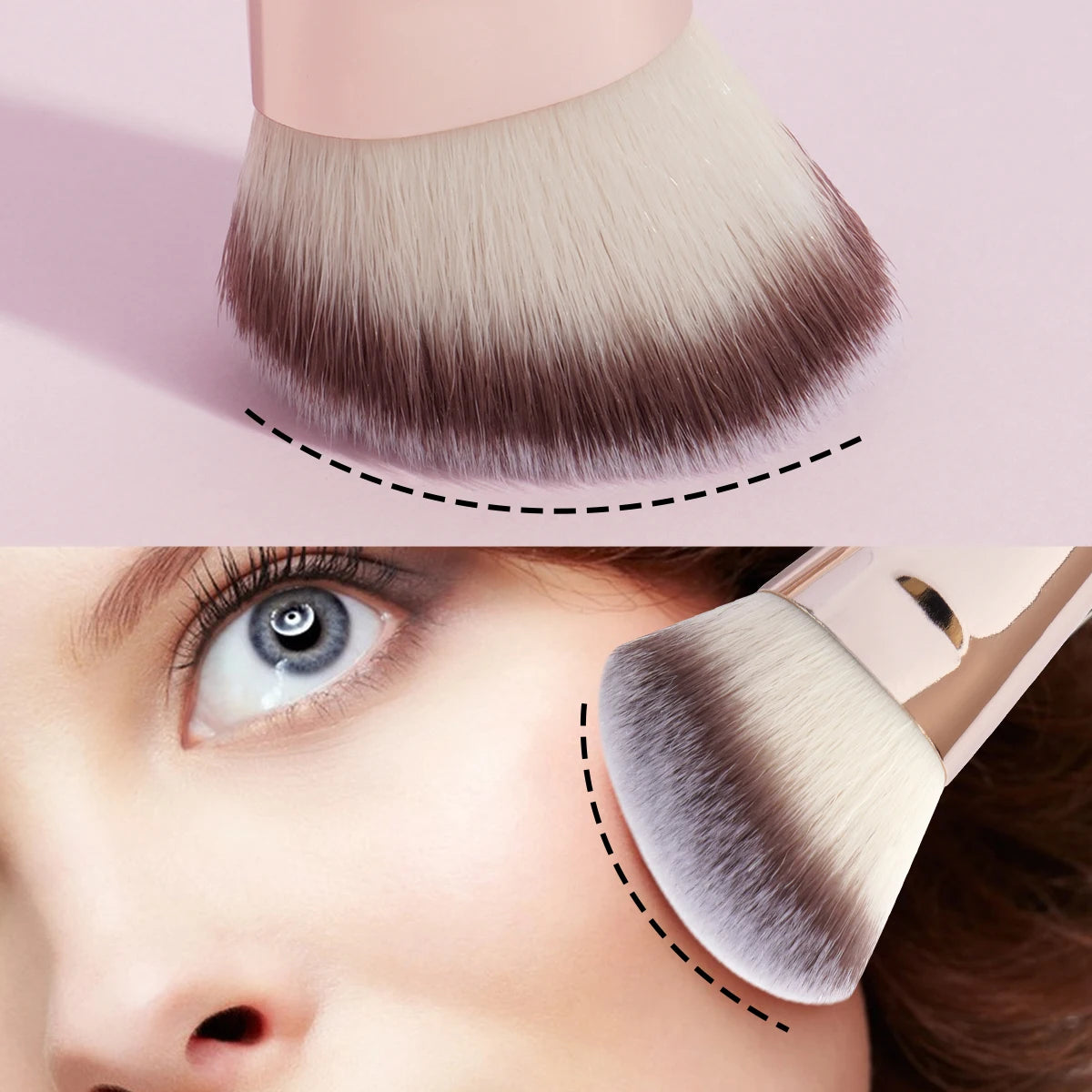 MAANGE 4-Piece Dual-Ended Makeup Brush Set - Perfect for Beginners - PULSE MART