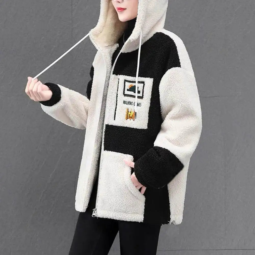 Winter Fashion Women’s Hooded Fleece Coat - PULSE MART