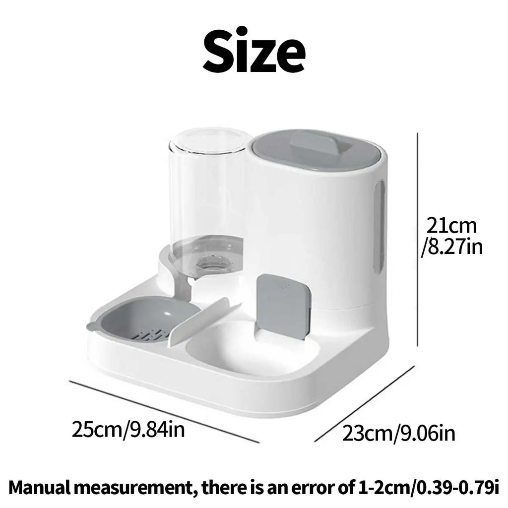 “Automatic Pet Feeder & Water Dispenser cat & dog