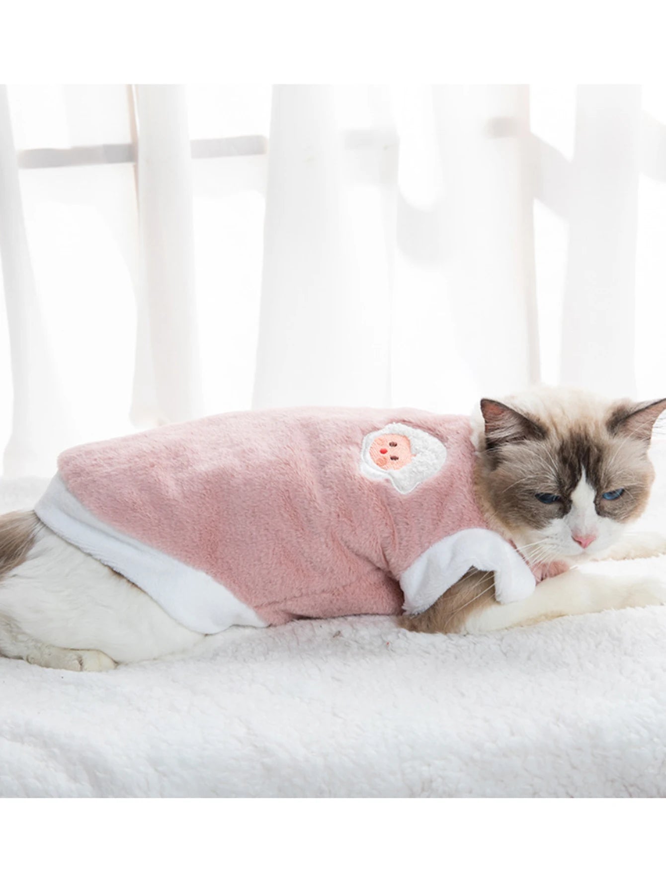 Soft Cat Vest – Warm Winter Clothing for Cats, Kittens & Small Dogs