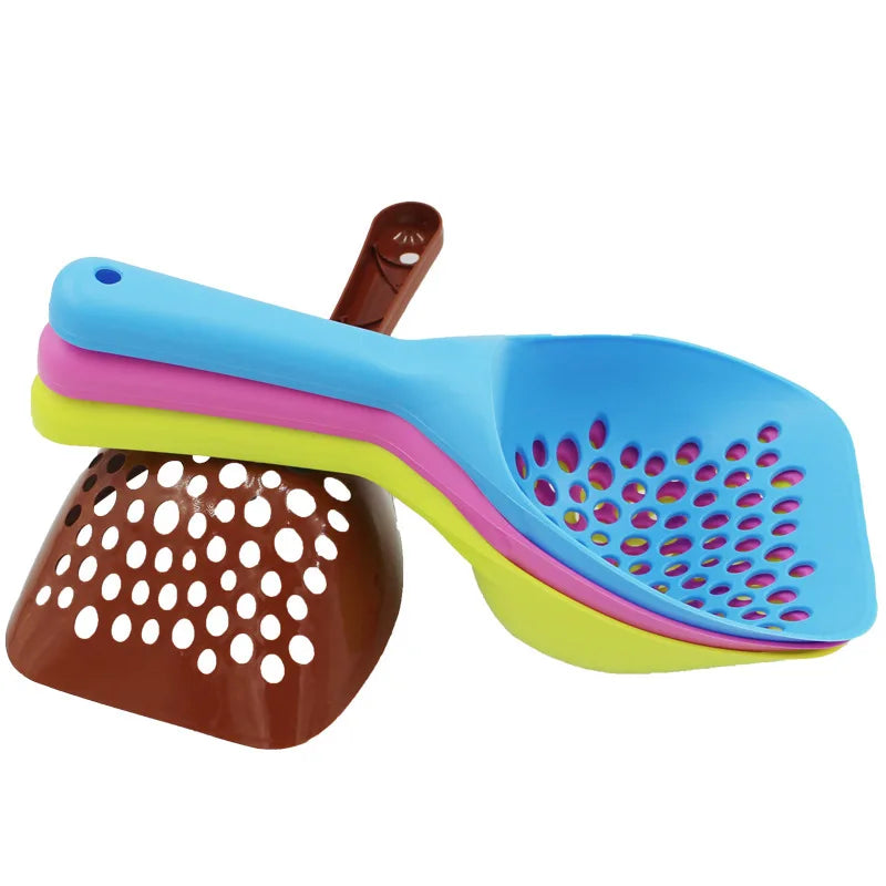 Large Cat Litter Scoop – Long Handle Deep Shovel for Easy Litter Box Cleaning