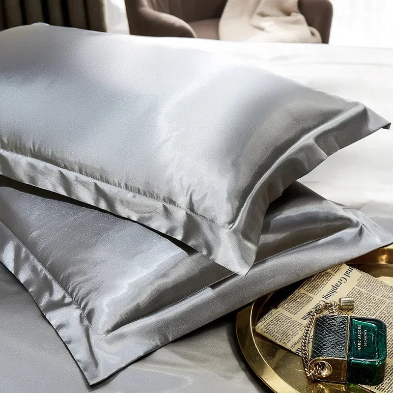 100% Pure Silk Pillowcase Set - Double-Sided Mulberry Silk Covers for Cool Summer Sleep - PULSE MART