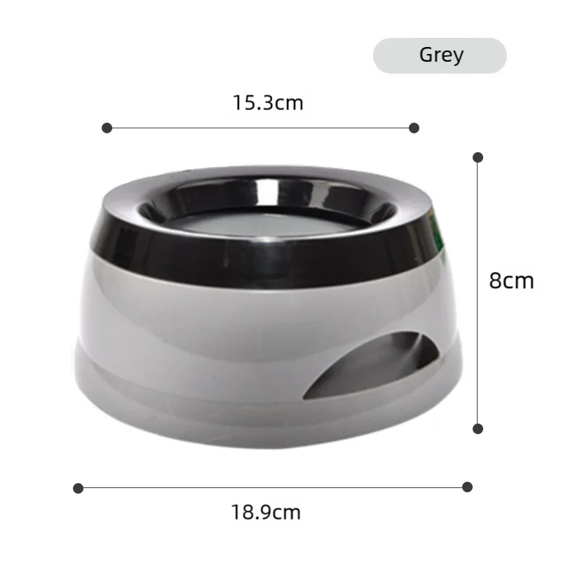No-Wet Mouth Floating Dog Water Bowl - Anti-Spill Portable Pet Drinker