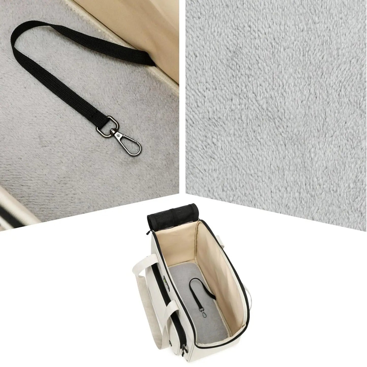 Dog Carrier Bag Breathable Mesh Tote with Strap Ventilated Dog Purse Carrying Bag for Daily Shopping Walking Park Outing Picnic