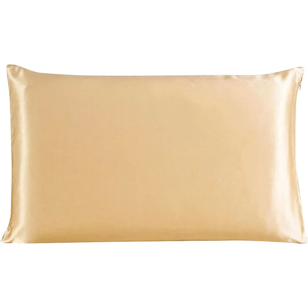 100% Natural Mulberry Silk Pillowcase - 22 Momme Luxury, Dual-Sided with Hidden Zipper - PULSE MART
