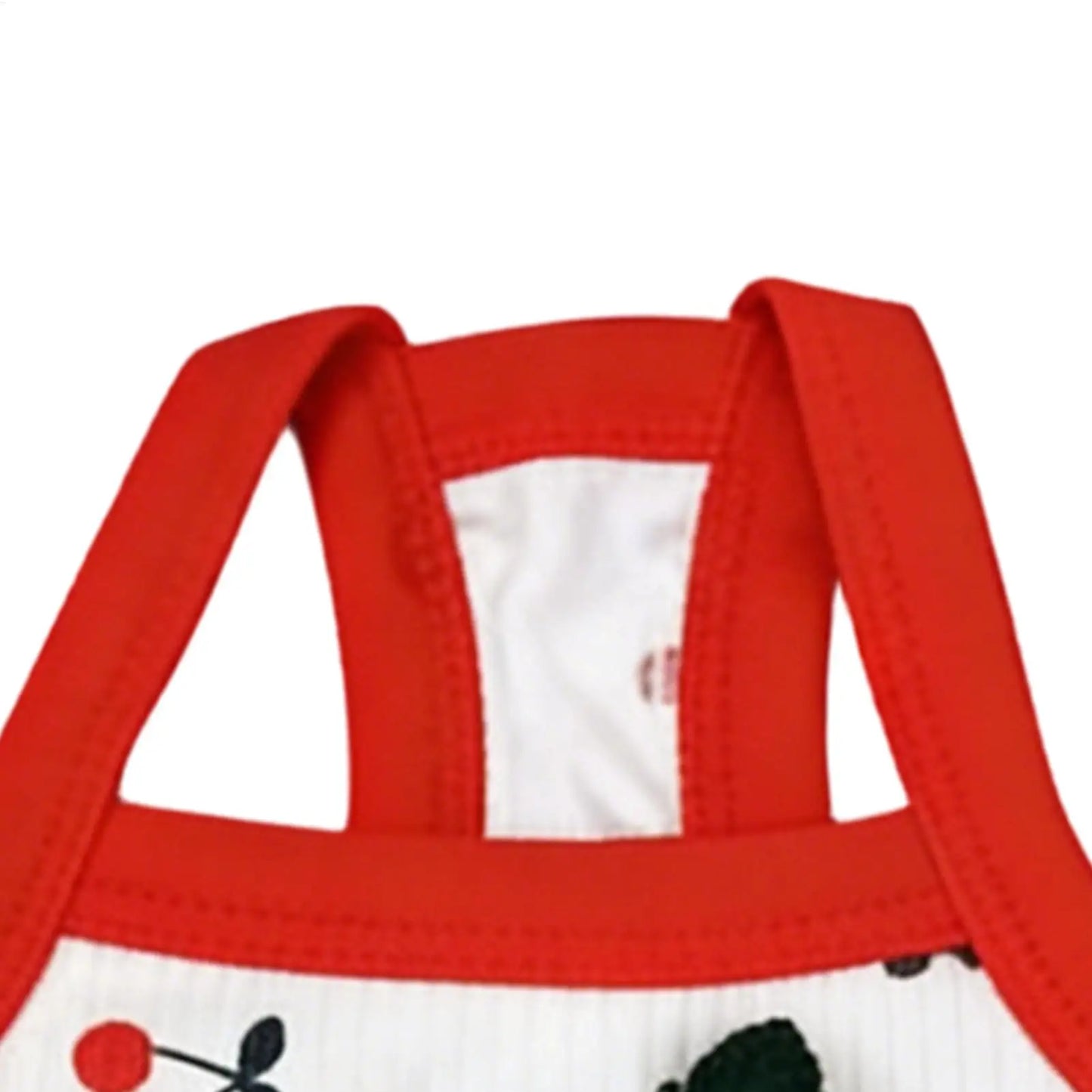 Cherry Print Pet Vest – Breathable Summer Cat & Small Dog Clothing