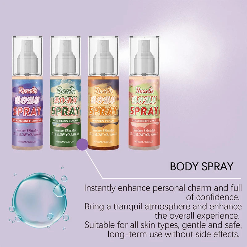 Master Fruity Eau De Parfum Spray Body Fragrance Spray Series Lasting Fresh Fragrance