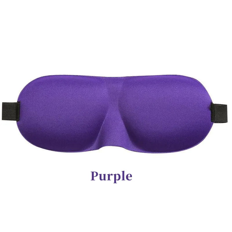 3D Padded Sleep Mask – Light Blocking Soft Eye Mask & Blindfold for Rest - PULSE MART