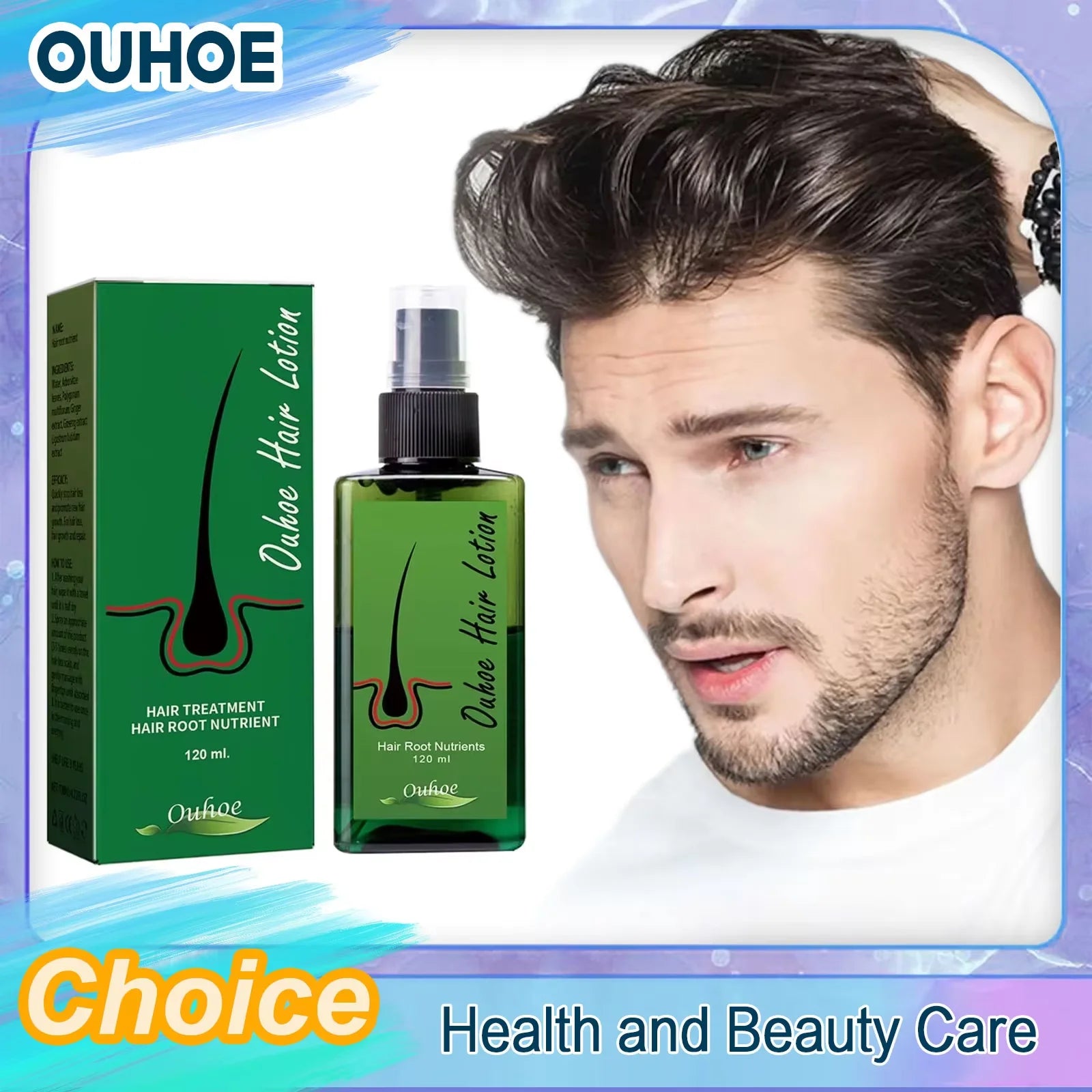 Hair Growth Spray - Anti-Hair Loss and Scalp Repair Treatment for Thickening, Lengthening, and Healthy Hair - PULSE MART