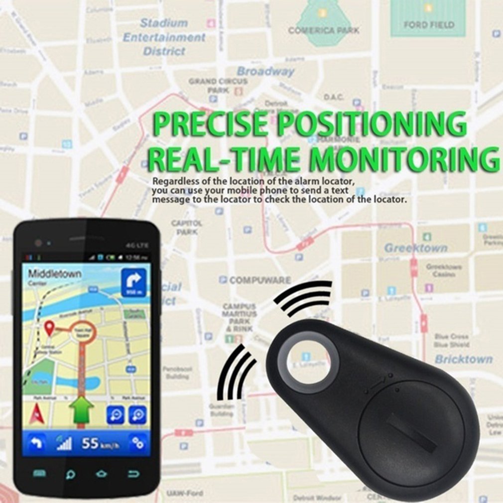 Waterproof Mini GPS Tracker for Dogs & Cats – Real-Time Global Pet Locator with Movement Alerts