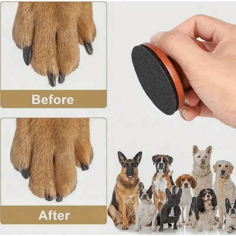 Dog Nail File Manual Wooden Pet Grooming Dogs Scratching Board Grinding Claw Pet Claw Care For Puppy Nail Care Outdoor Indoor