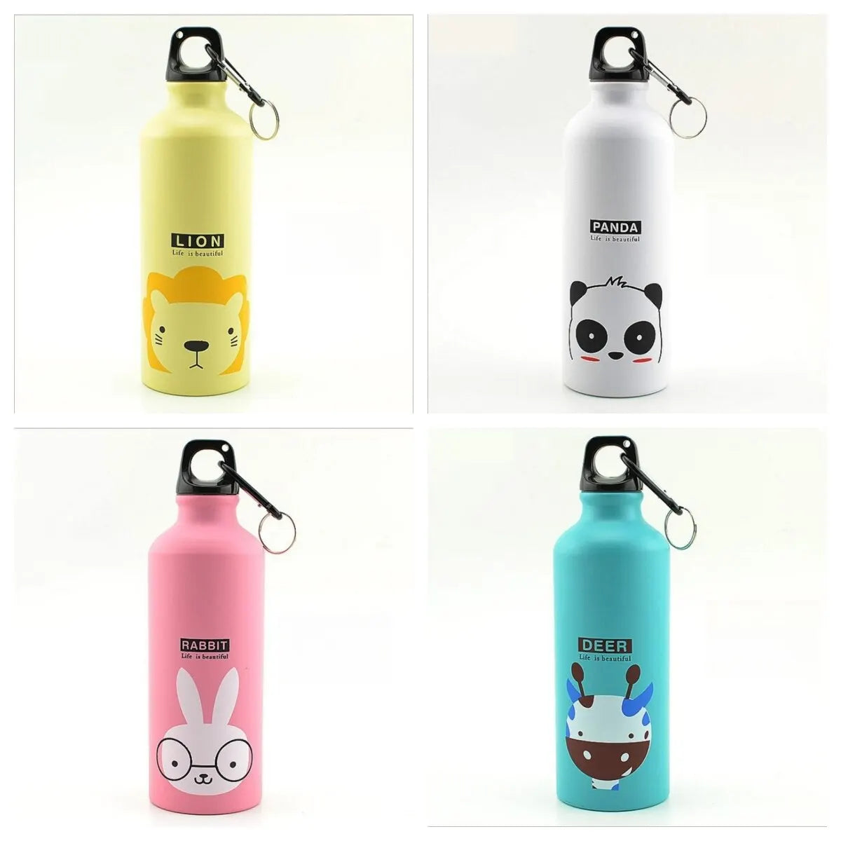 Bolttle Lovely Animals Creative Gift Outdoor Portable Sports Cycling Camping Hiking Bicycle School Kids Water Bottle - PULSE MART