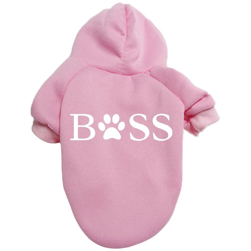 Thermal Winter Puppy Pyjamas - Warm Fleece Lounge Hoodie for Small Dogs