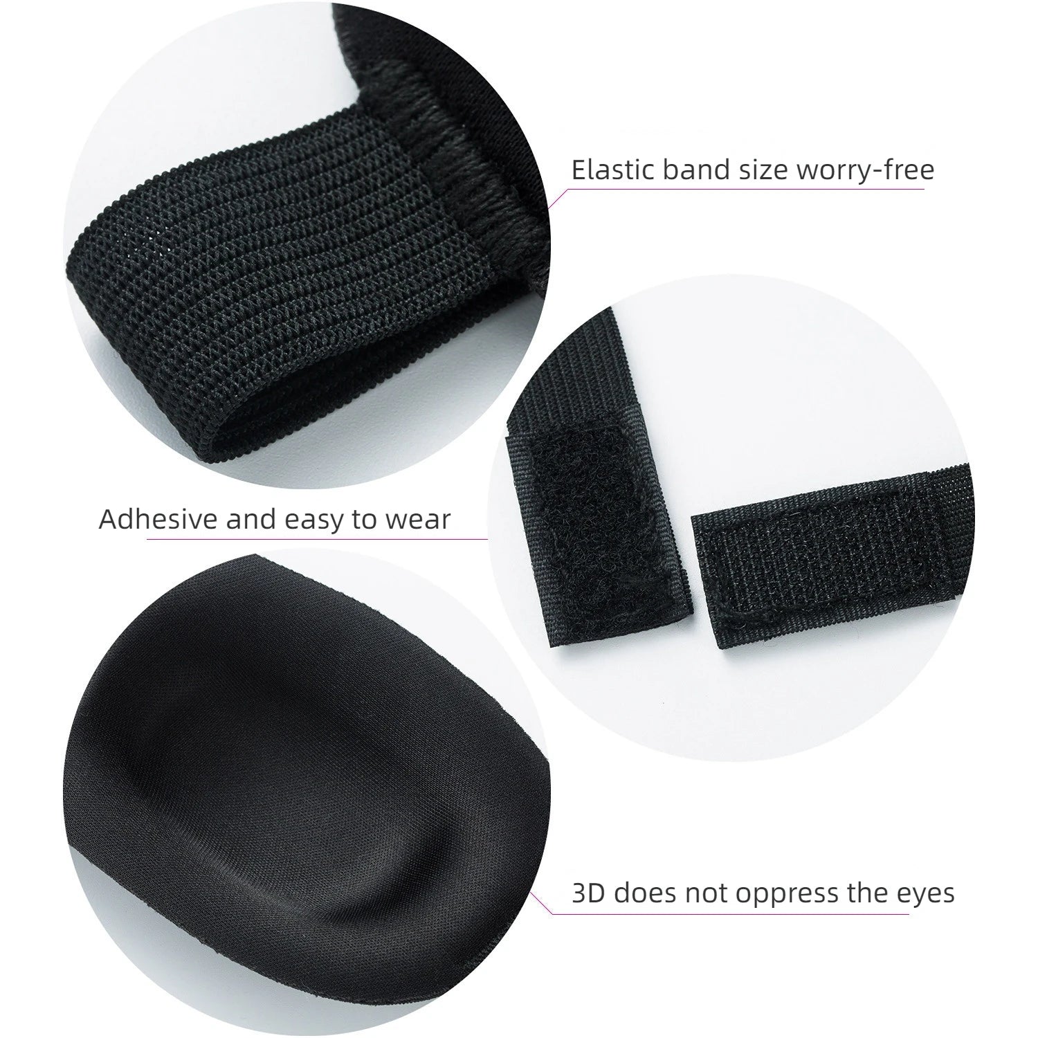 3D Contoured Eye Mask for Sleeping - PULSE MART