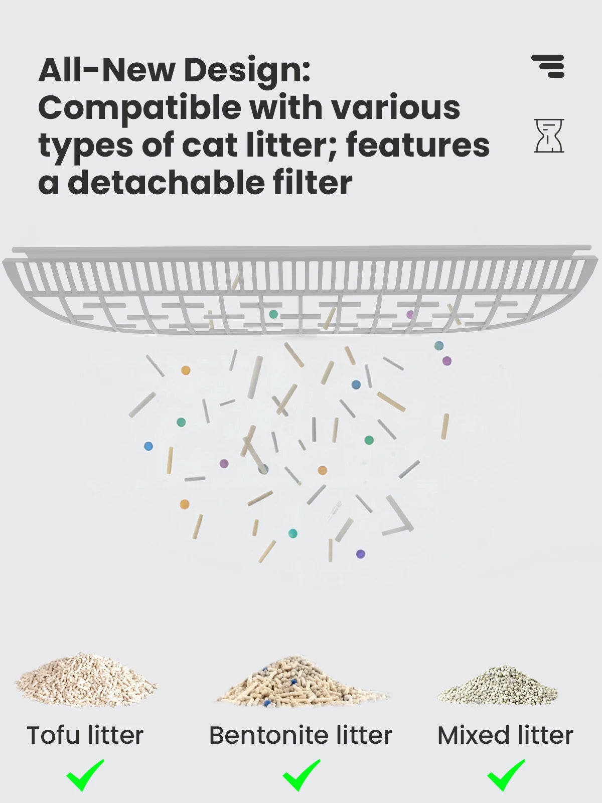 Automatic Self-Cleaning Cat Litter Box with App Control & Smart Deodorizer