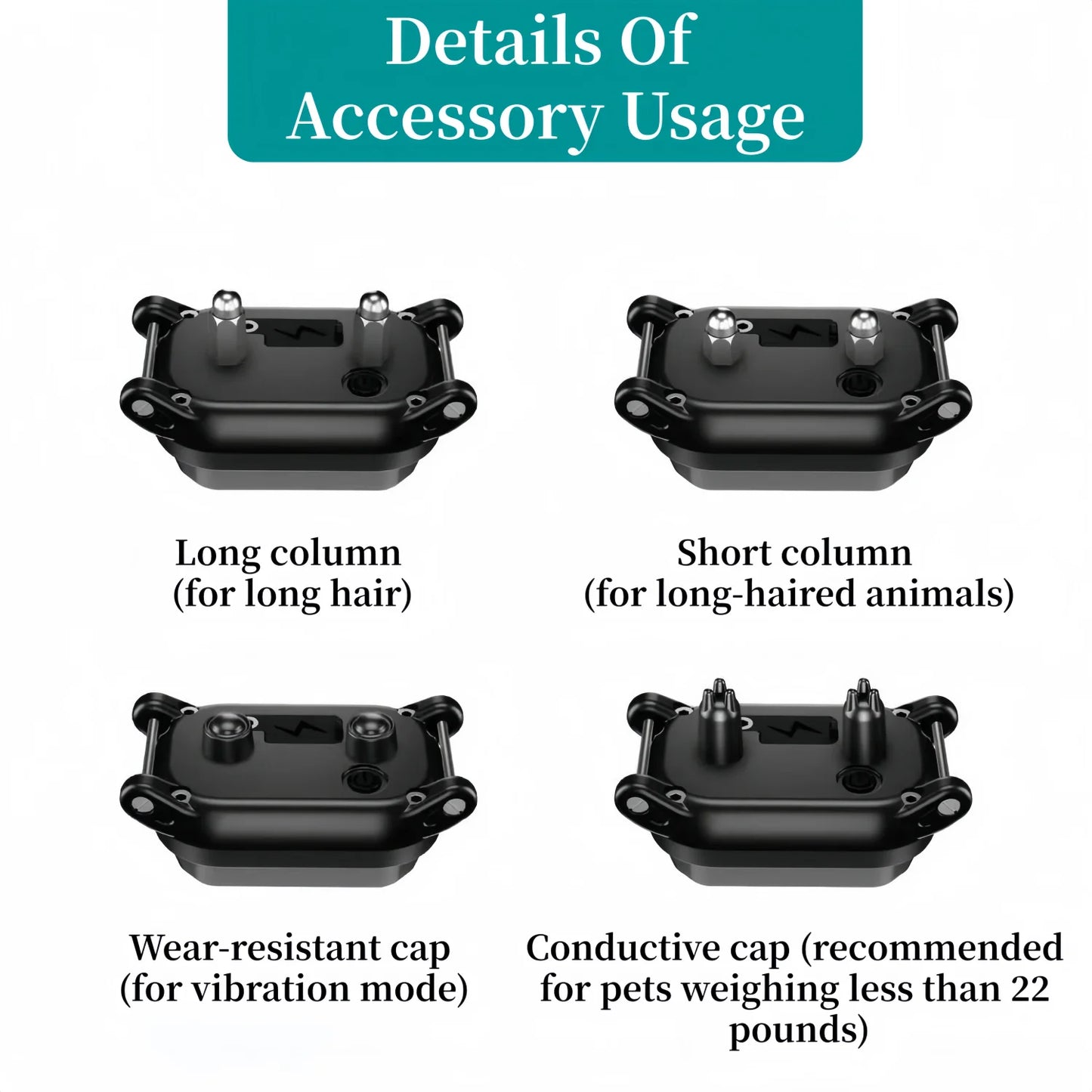 800M Dog Training Collar – Waterproof Rechargeable Remote Trainer with LCD Display