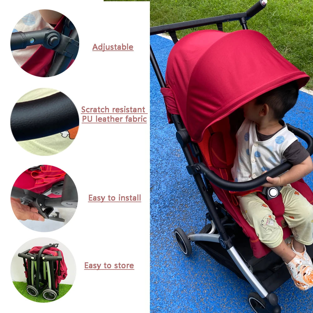 Baby stroller accessories only for GB Pockit+  All city , All-Terrain series strollers, stroller travel bag ,stroller bumpers - PULSE MART