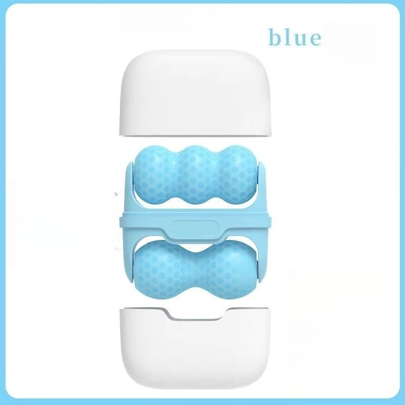 Double-Headed Facial Ice Roller - Resin Massage Tool for Face and Head, Fragrance-Free, Battery-Free Design - PULSE MART