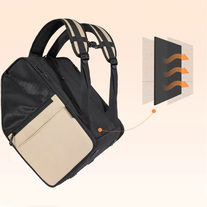 Pet Travel Backpack – Breathable Cat Carrier for Outdoor & Cabin Use