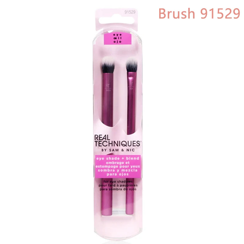 Makeup Brushes Tool Set Cosmetic Powder Eye Shadow Foundation Blush Blending Beauty Make Up Real Techniques Brush - PULSE MART
