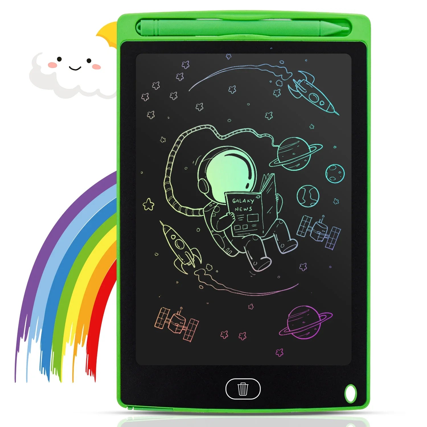 8.5/10/12/16 Inch LCD Writing Tablet for Kids,Reusable Magic Drawing Board with Stylus,Eco-Friendly Erasable Doodle Pad Toy Gift