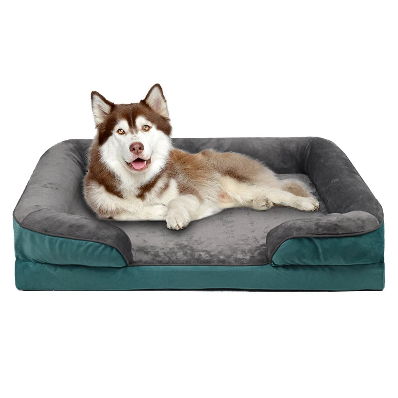 Orthopedic Dog Bed Sofa Bed, Extra Large Washable Pet Couch
