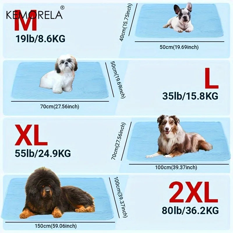The Instant Relief Ice Silk Cooling Pet Mat