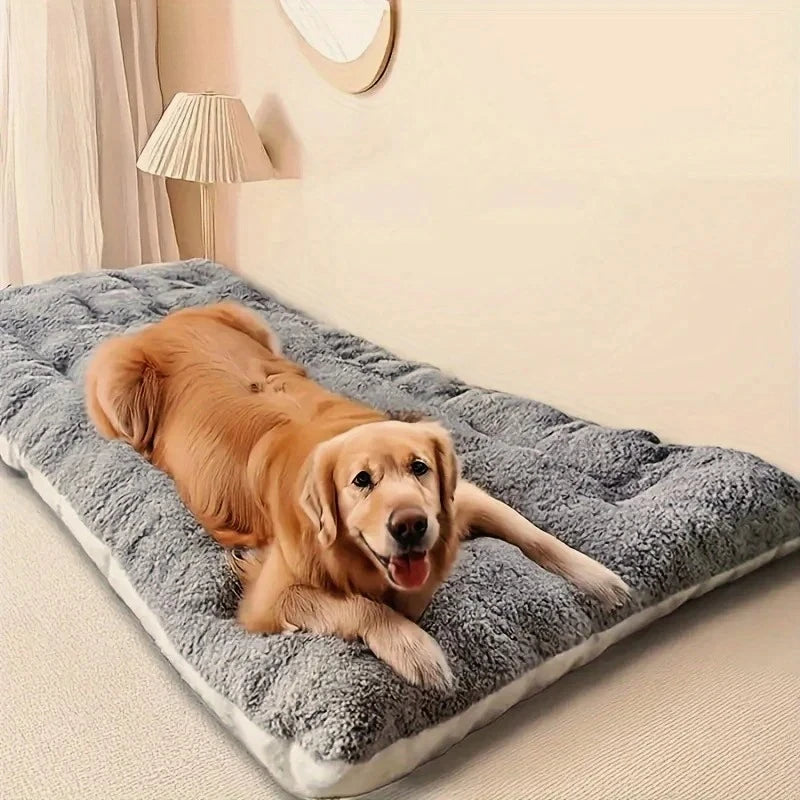 The Orthopedic Calming Crate Mat & Plush Dog Bed