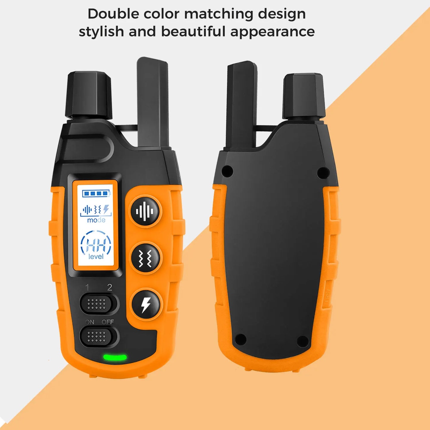 3300Ft Remote Electric Dog Training Collar - Waterproof Behavior Aid with Shock & Vibration