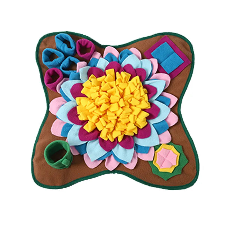 Interactive Dog Snuffle Mat, Mental Enrichment Foraging Puzzle