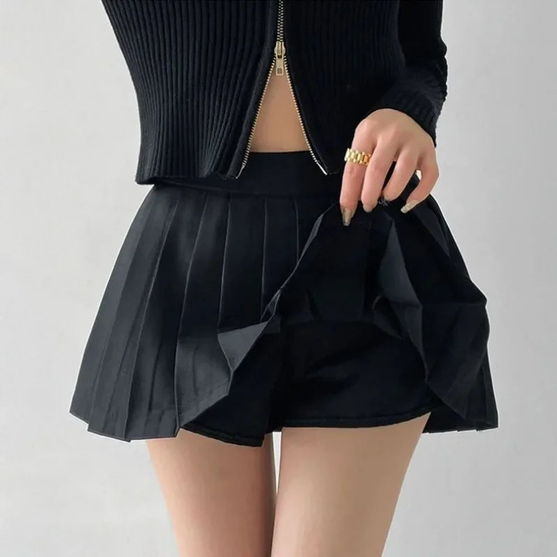 Skirts for Women High Waist Woman Skirt Sexy Trend Coquette Korean Fashion - PULSE MART