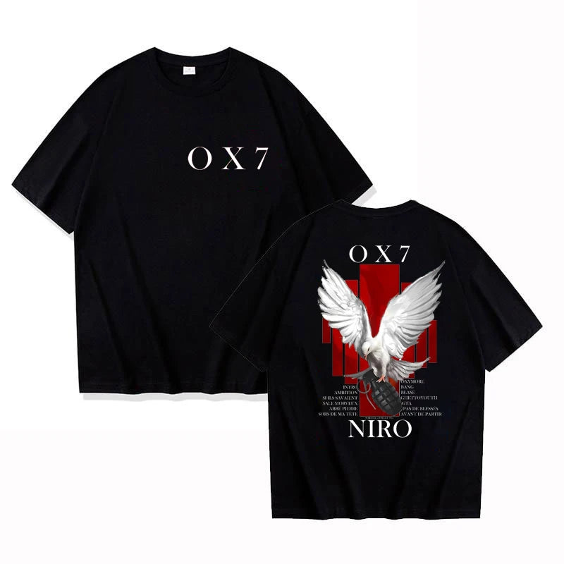 Men’s Summer Y2K Oversized Graphic T-Shirt – Vintage Sexmachine Gym Streetwear Top