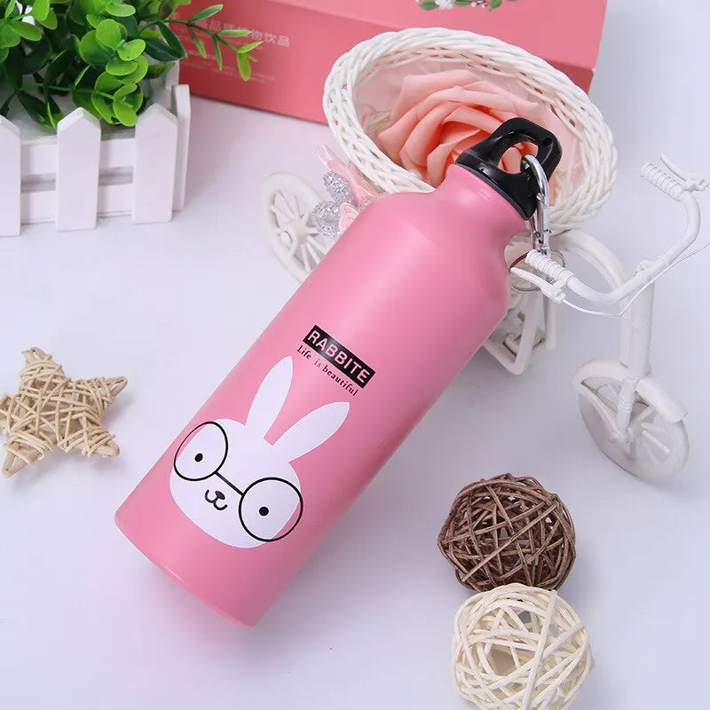 Bolttle Lovely Animals Creative Gift Outdoor Portable Sports Cycling Camping Hiking Bicycle School Kids Water Bottle - PULSE MART