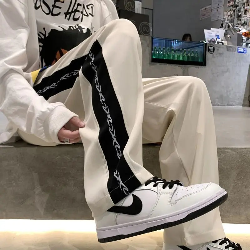 Men's Pants Male Summer New Fashion Olid Color Mens Cozy Trousers Baggy Streetwear