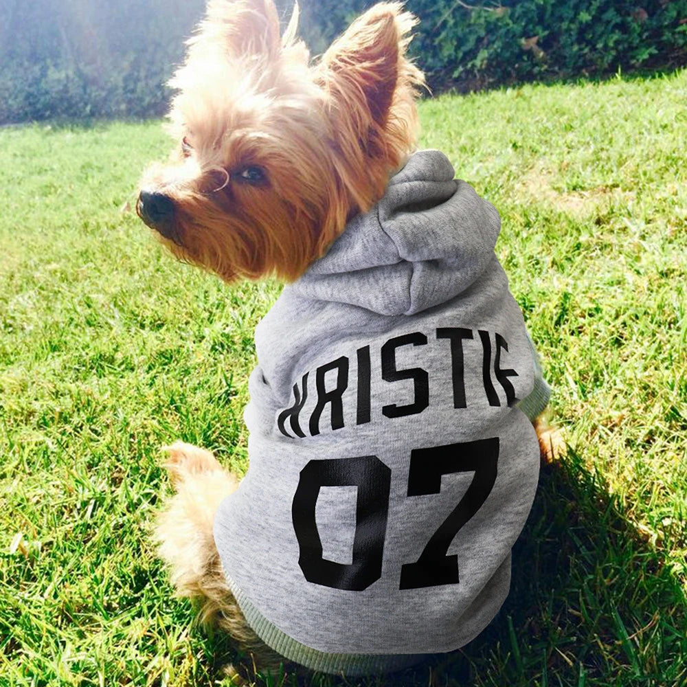 Custom Personalized Dog Hoodie - Warm Winter Coat for French Bulldogs & Large Breeds