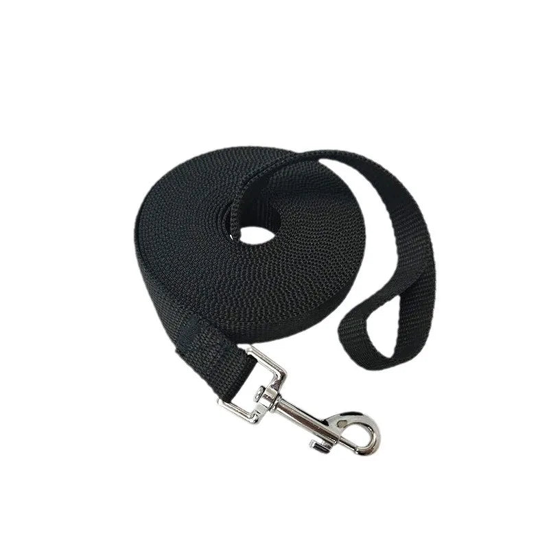 Heavy Puller Braided Dog Leash - Durable Nylon Rope Training Lead