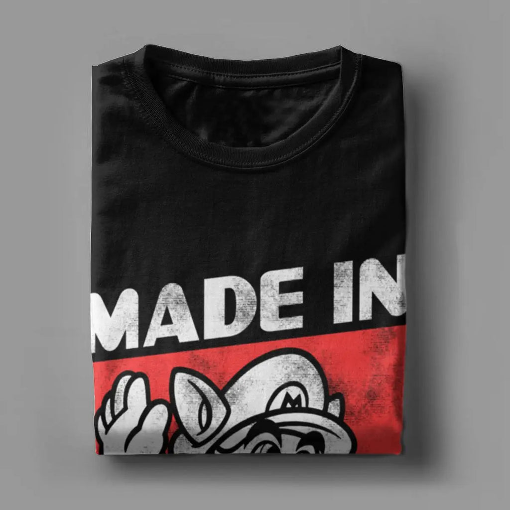 Men’s “Made In The 80s” T-Shirt – Funny Retro Cotton Short Sleeve Tee