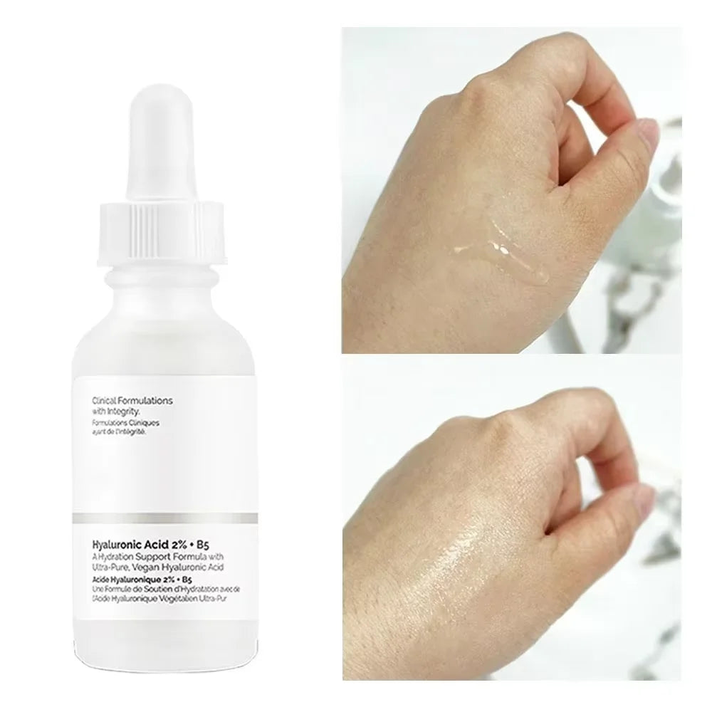 2% Hyaluronic Acid + B5 Serum Moisturizing Nourishing Dry Smooth Face Skin Care Pore Shrinking Moisturizing Serums Skin Care - PULSE MART