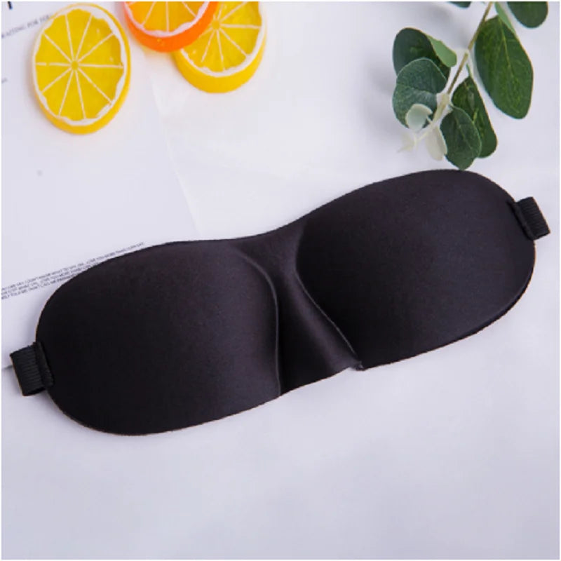3D Padded Sleep Mask – Light Blocking Soft Eye Mask & Blindfold for Rest - PULSE MART