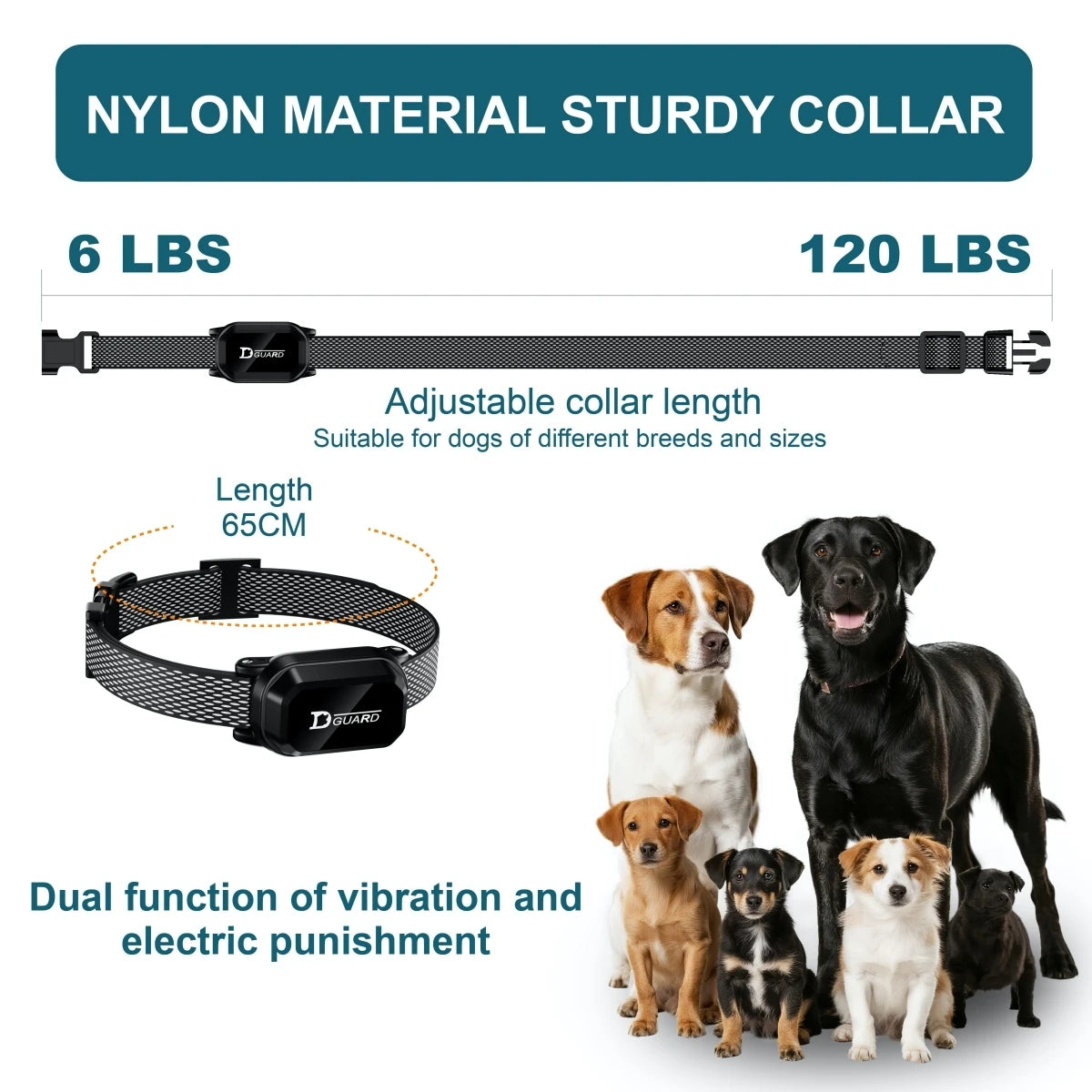 800M Dog Training Collar – Waterproof Rechargeable Remote Trainer with LCD Display