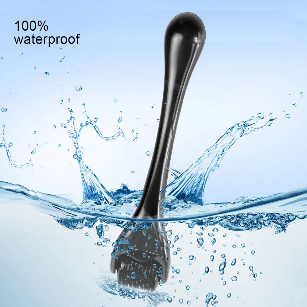 540 Needles Microneedle Derma Roller - Facial and Body Hair Growth Enhancer, Skin Care and Microneedling Tool - PULSE MART