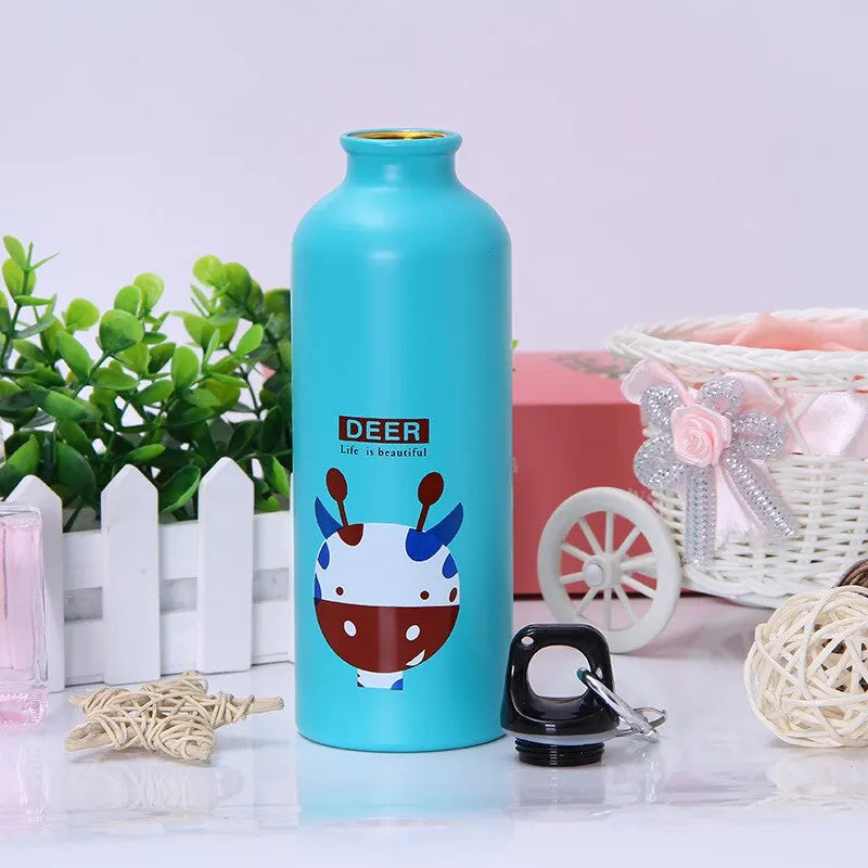 Bolttle Lovely Animals Creative Gift Outdoor Portable Sports Cycling Camping Hiking Bicycle School Kids Water Bottle - PULSE MART