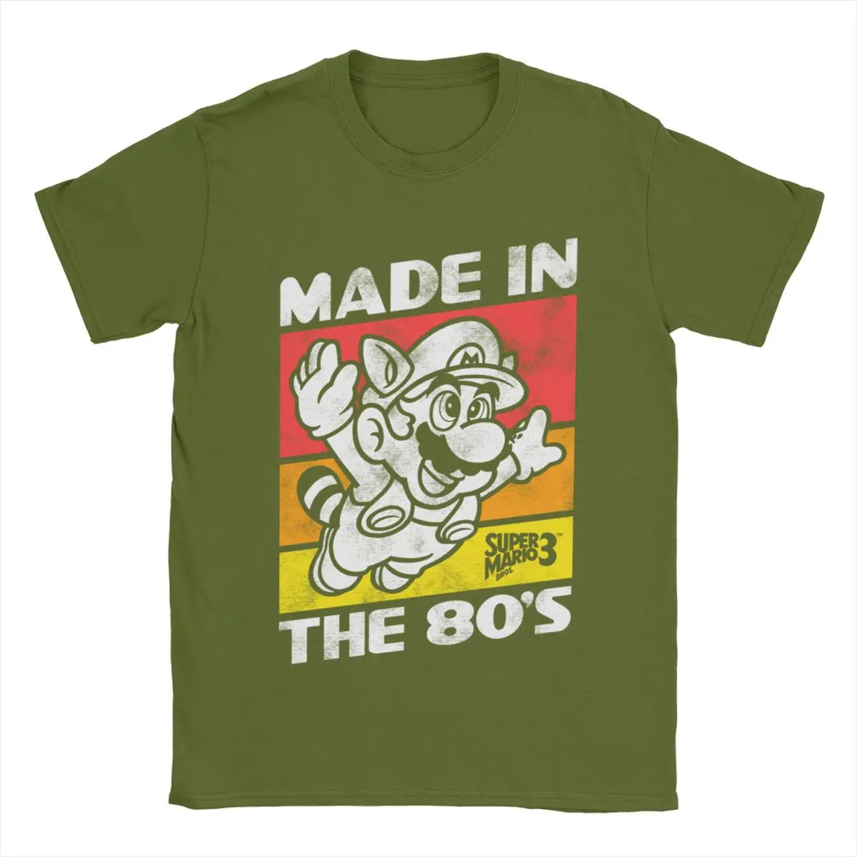 Men’s “Made In The 80s” T-Shirt – Funny Retro Cotton Short Sleeve Tee