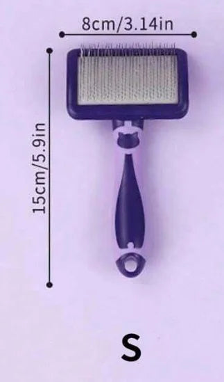 Professional Pet Dematting Slicker Brush - Detangling Grooming Tool