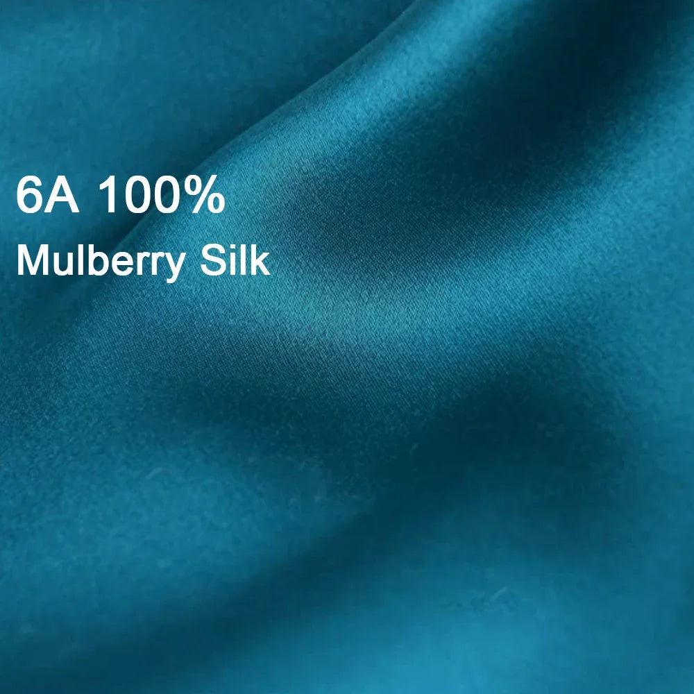 100% Natural Mulberry Silk Pillowcase - 22 Momme Luxury, Dual-Sided with Hidden Zipper - PULSE MART