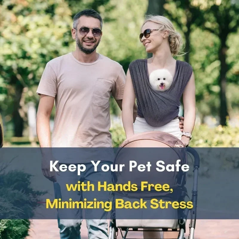 Dog Carrier for Small pet Front Facing Carrier Sling Hands Free Cat /Adjustable/Breathable/Pet Carrier Bag/Comfortable/slings