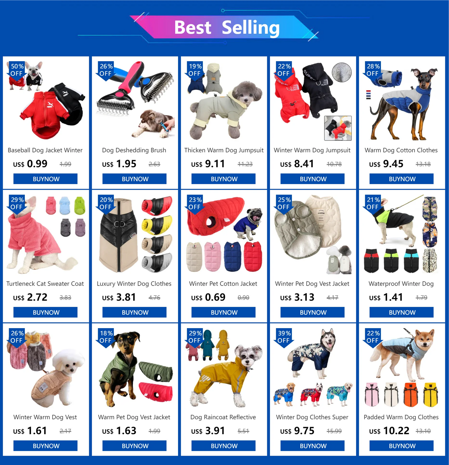 Winter Fleece Dog Jacket with Harness D-Ring - Warm Step-In Vest for Small Dogs