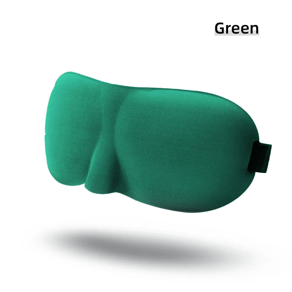 3D Contoured Eye Mask – Light Blocking Sleep Mask for Men & Women, Soft & Breathable - PULSE MART